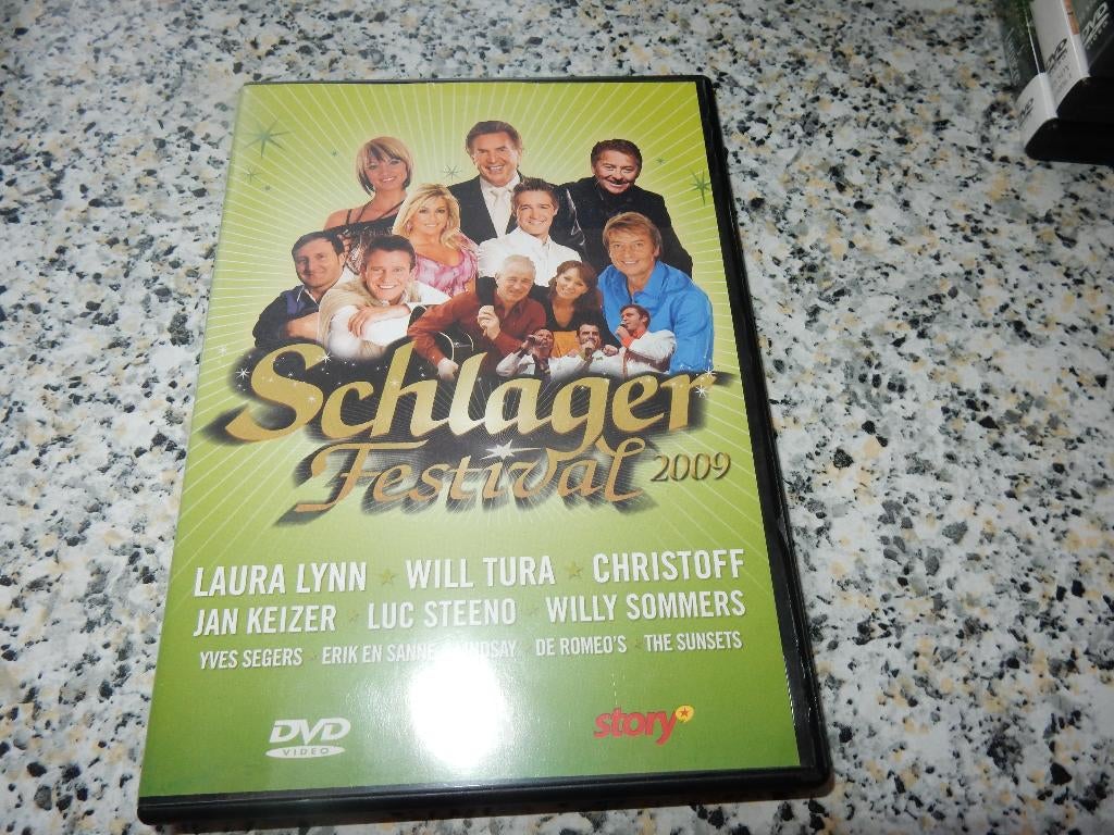 nr.2352- Dvd: schlagerfestival 2009 - muziek, Cd's en Dvd's, Ophalen of Verzenden