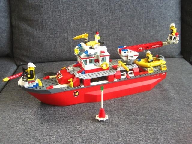 Lego City brandweerboot 7207, Ophalen of Verzenden, Gebruikt, Complete set, Lego