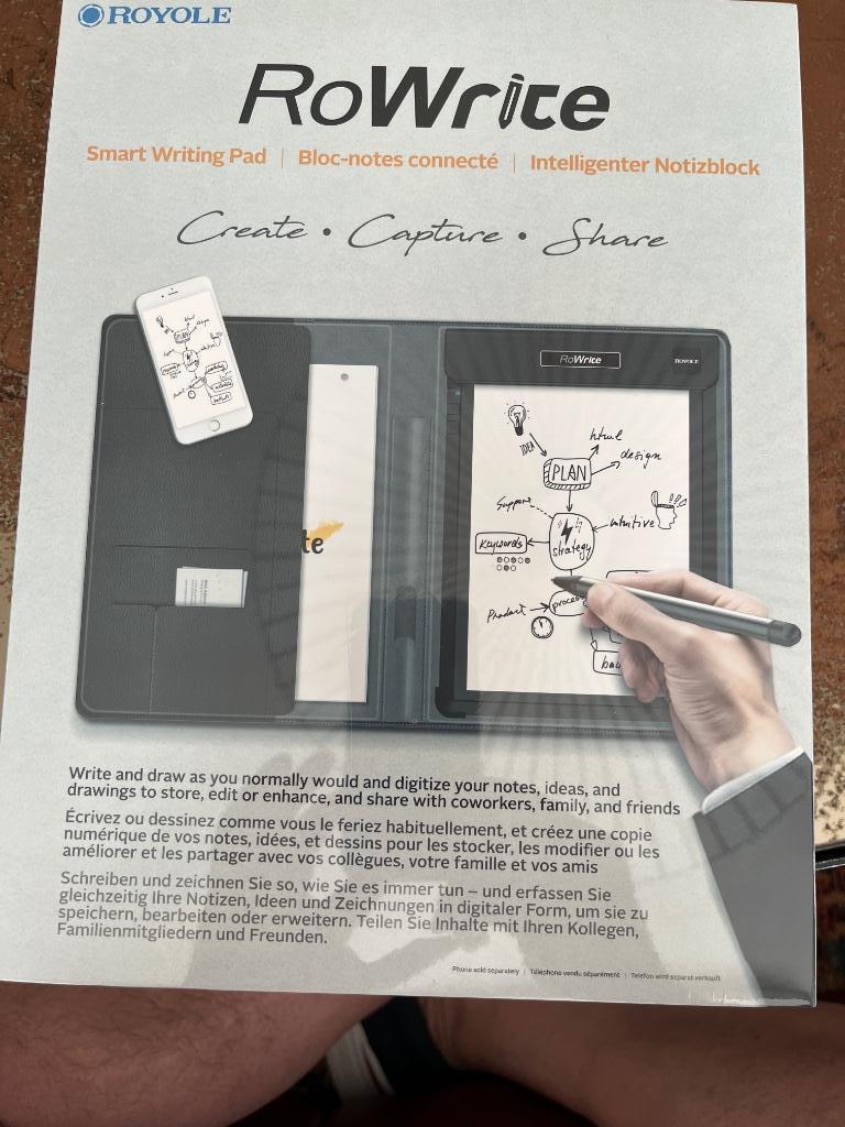 Bloc-note numérique, Ophalen, Nieuw, Bluetooth