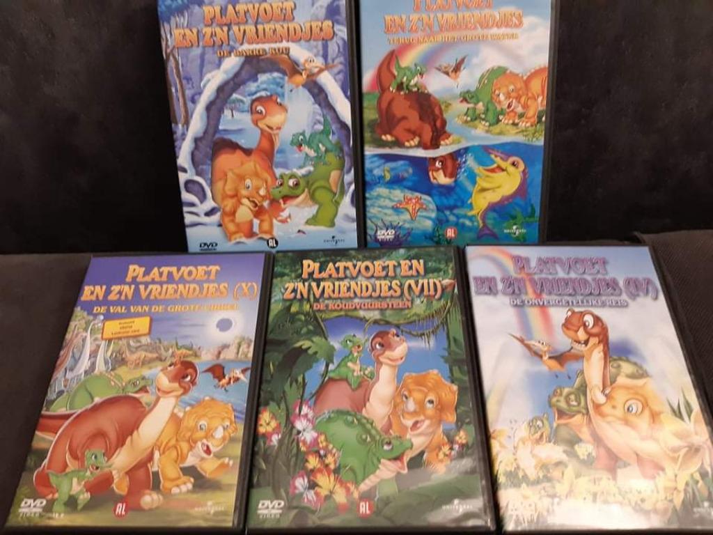 DVD PLATVOET (nr 4/9), Alle leeftijden, Ophalen of Verzenden, Zo goed als nieuw, Tekenfilm