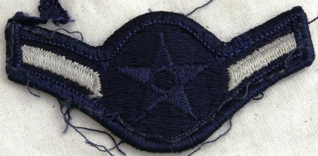Rang Onderscheiding Rank Insignia Airman USAF, 1975-1991.(1), Enlèvement ou Envoi, Armée de l'air, Autres types