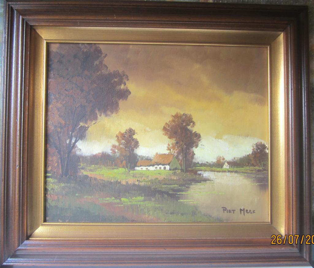 "Zomerlandschap met hoeve" - Piet Mees, Enlèvement