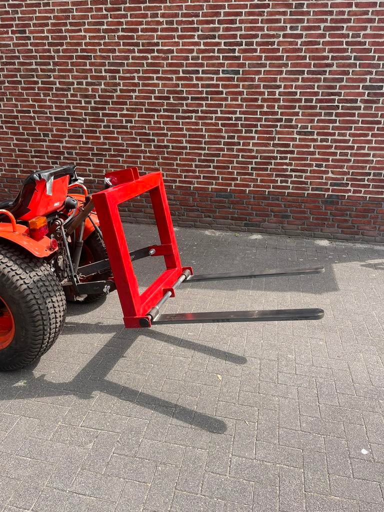 Palletheffer palletlepels palletdrager cat 1 mini tractor, Zakelijke goederen, Ophalen of Verzenden