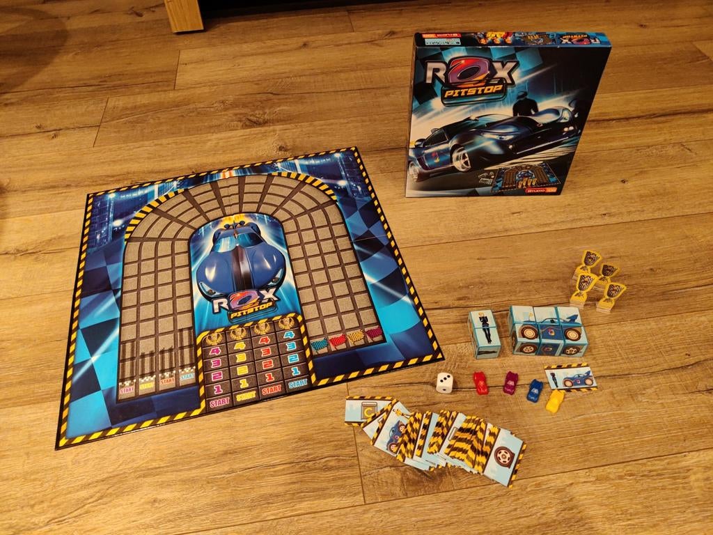 Spelletje Rox pitstop, Hobby en Vrije tijd, Ophalen of Verzenden, Gebruikt, Studio 100