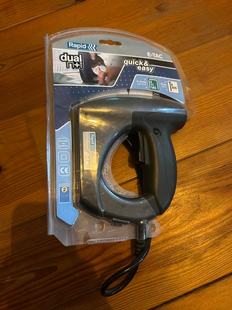 Agrafeuse électrique Rapid E-Tac Dual, Ophalen of Verzenden, Nieuw