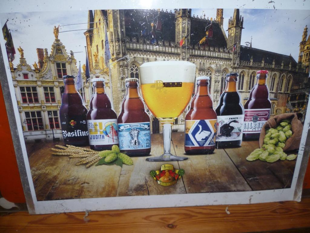 REKLAME BLIKKEN PLAAT VAN BIER, Enlèvement