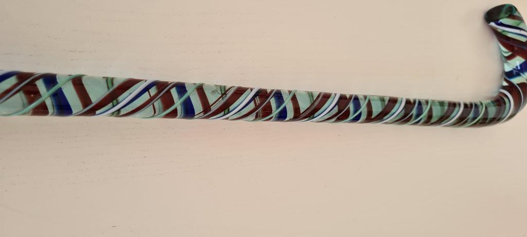Glazen Murano wandelstok voor soldaat, Ophalen