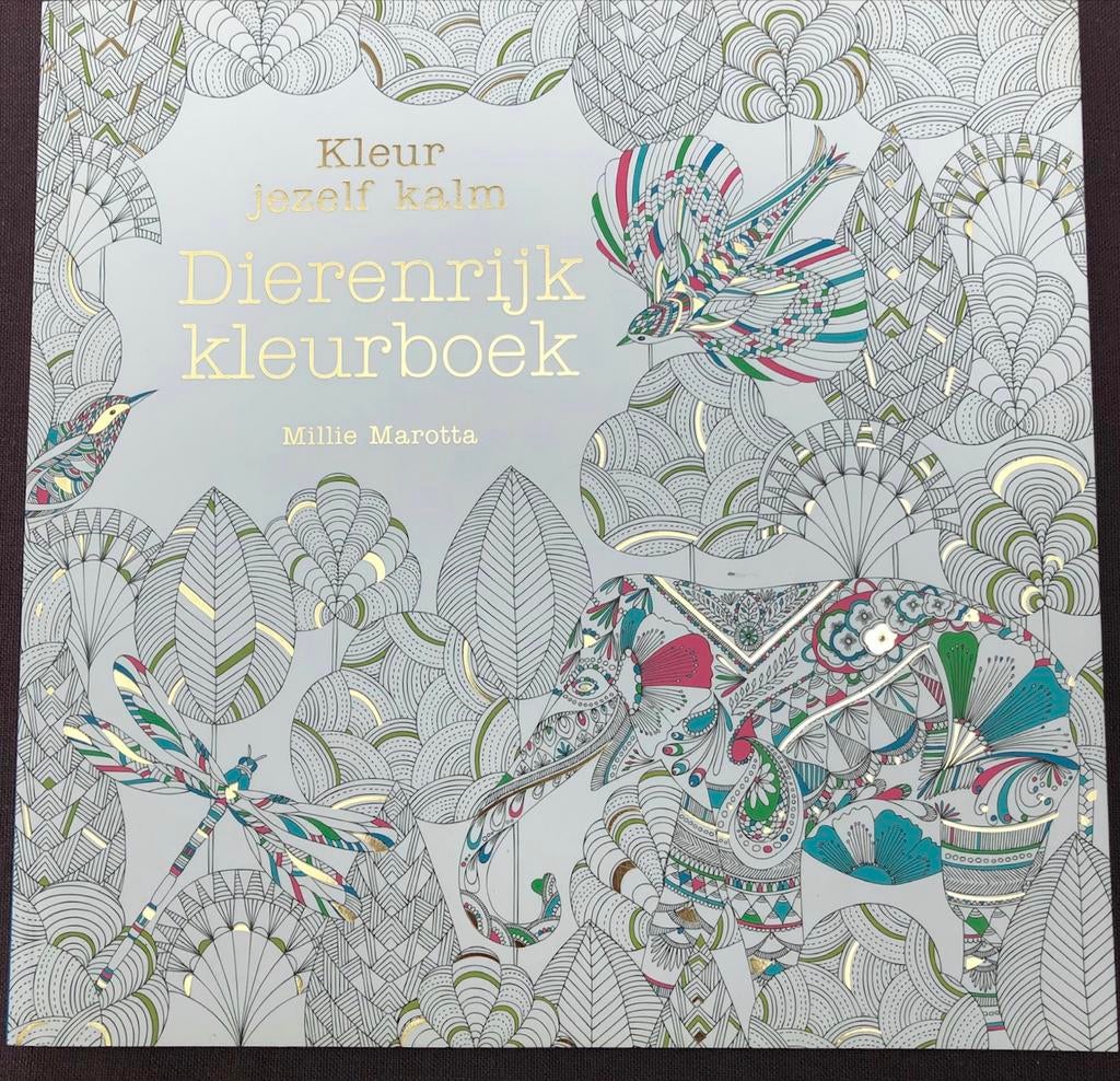 Kleurboek Dierenrijk (Volwassenen), Ophalen of Verzenden, Nieuw