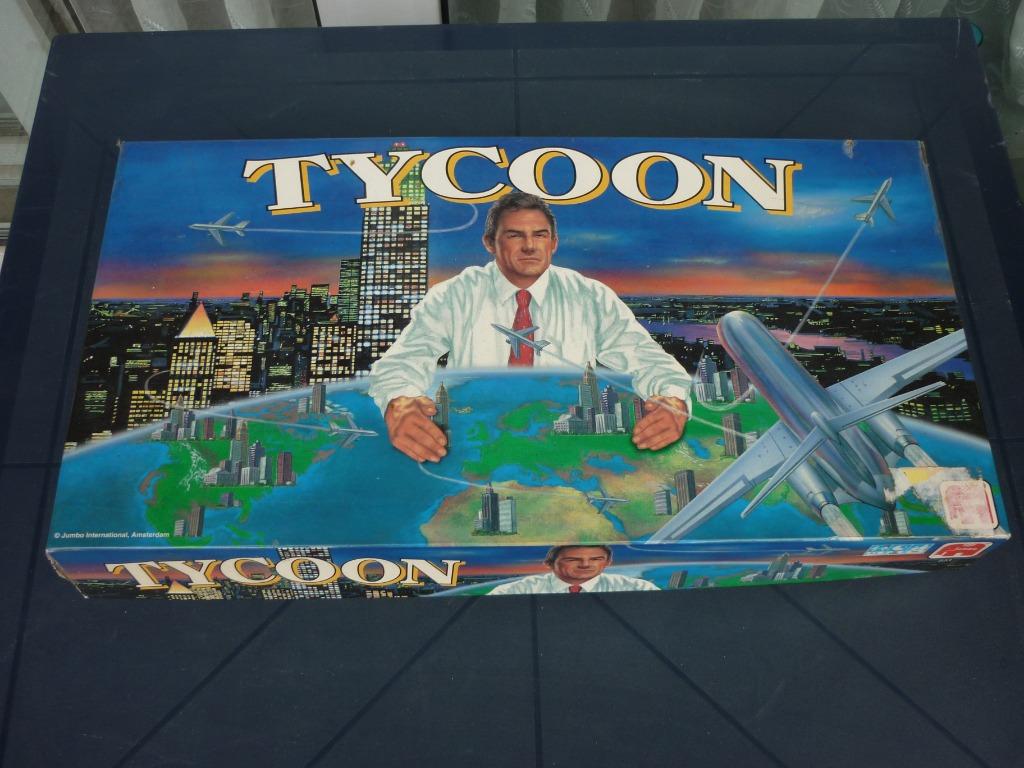 Bordspel - Tycoon - Jumbo, Hobby en Vrije tijd, Gezelschapsspellen | Bordspellen, Gebruikt, Een of twee spelers, Drie of vier spelers