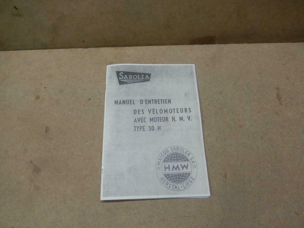 Sarolea type 50 N (H.M.V ), Livres, Enlèvement