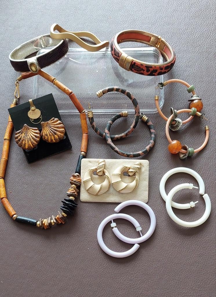 Vintage juweeltjes 10 stuks. Spotprijs., Antiek en Kunst, Ophalen of Verzenden