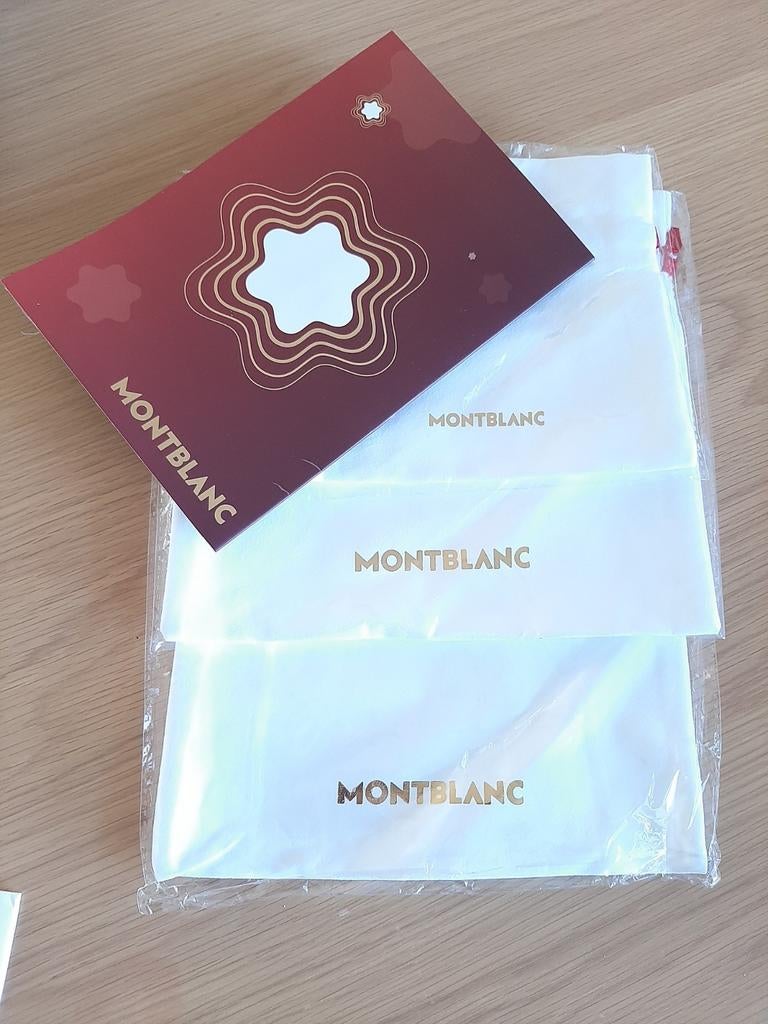 Set van 3 MONTBLANC cadeauzakjes, Verzamelen, Ophalen of Verzenden, Zo goed als nieuw