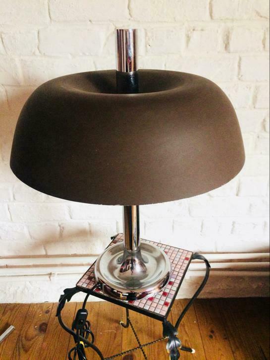 Vintage - Design - Mushroom Lamp by Egon Hillebrand -1960, Antiek en Kunst, Ophalen of Verzenden