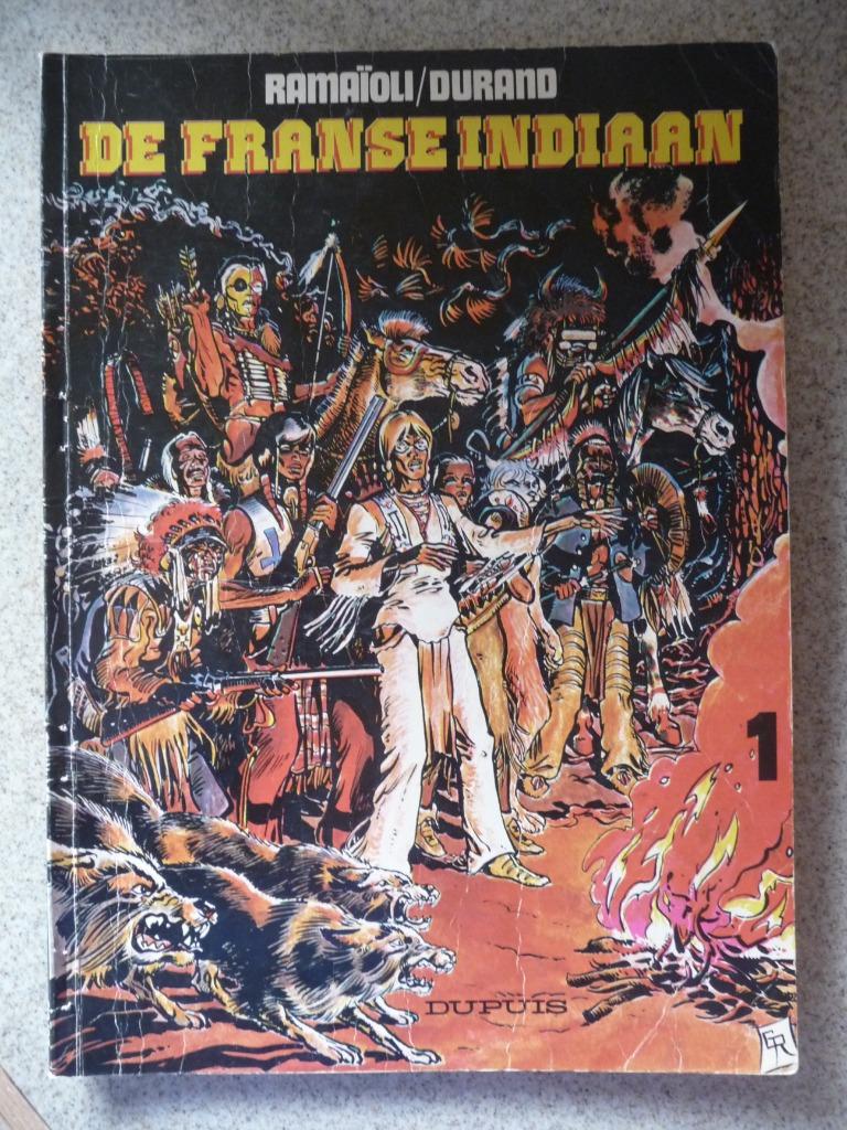 Strip De Franse indiaan nr 1, Boeken, Eén stripboek, Ophalen of Verzenden, Gelezen, Dupuis
