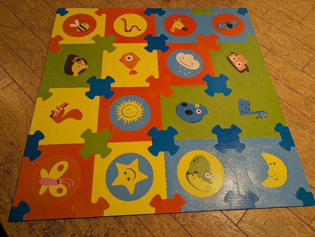 mat puzzeltegels baby, Enfants & Bébés, Produits pour enfants, Utilisé, Enlèvement ou Envoi