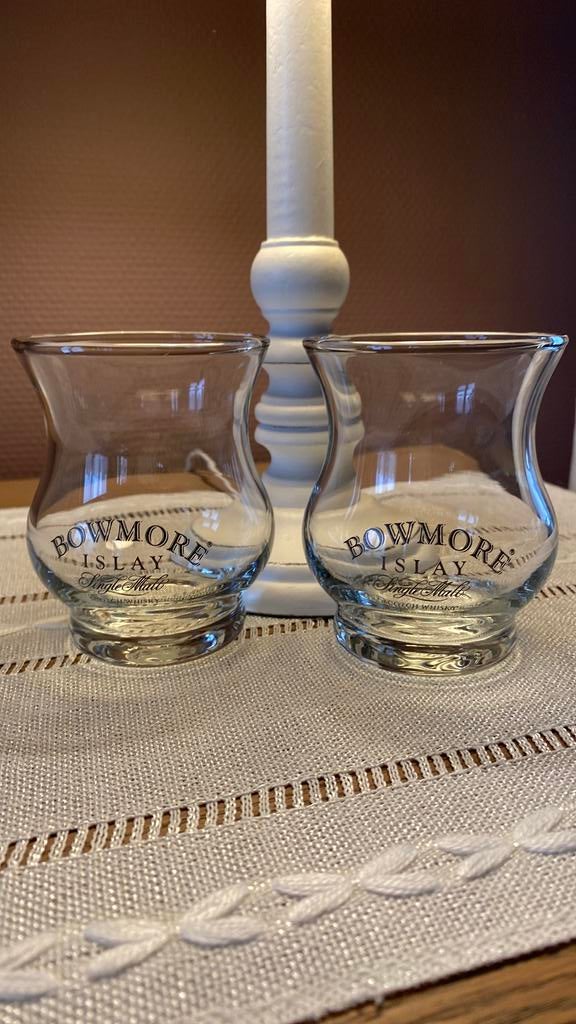 BOWMORE’ whisky glaasjes 3,99 Euro stuk, Verzamelen, Ophalen, Nieuw