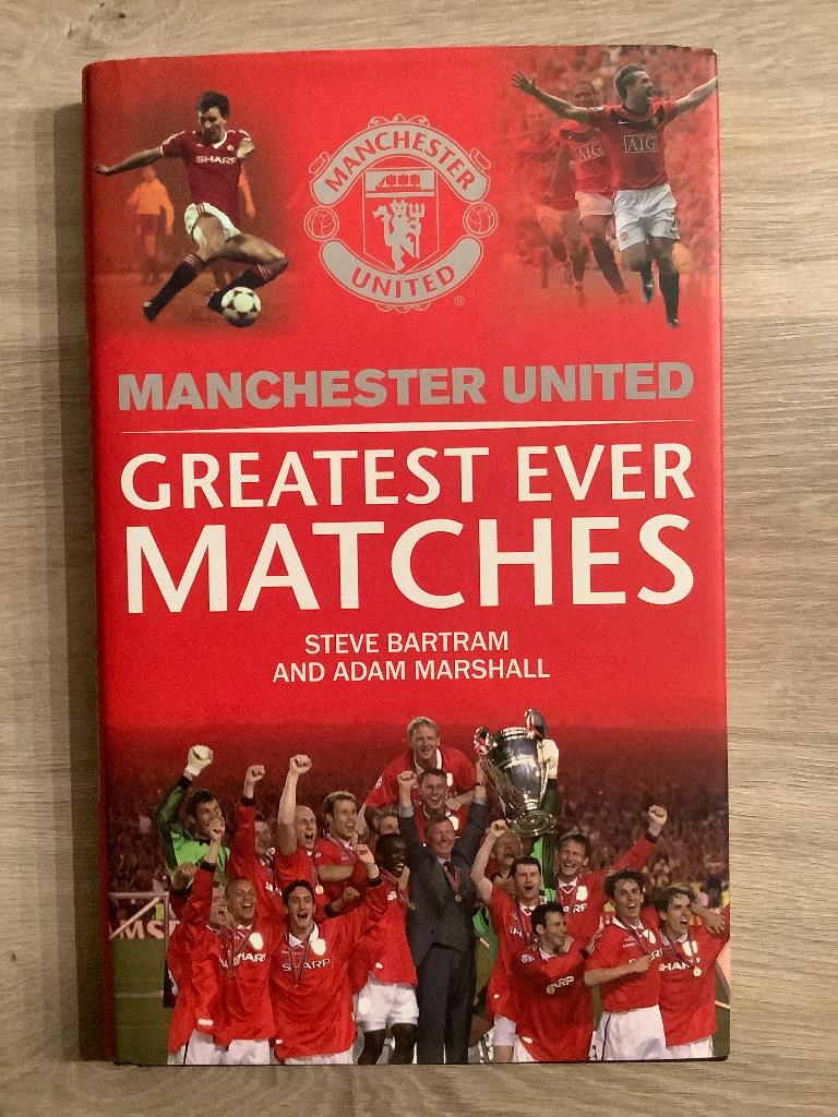 Manchester United Greatest Ever Matches, Sport de ballon, Enlèvement ou Envoi, Comme neuf, Steve Bartram