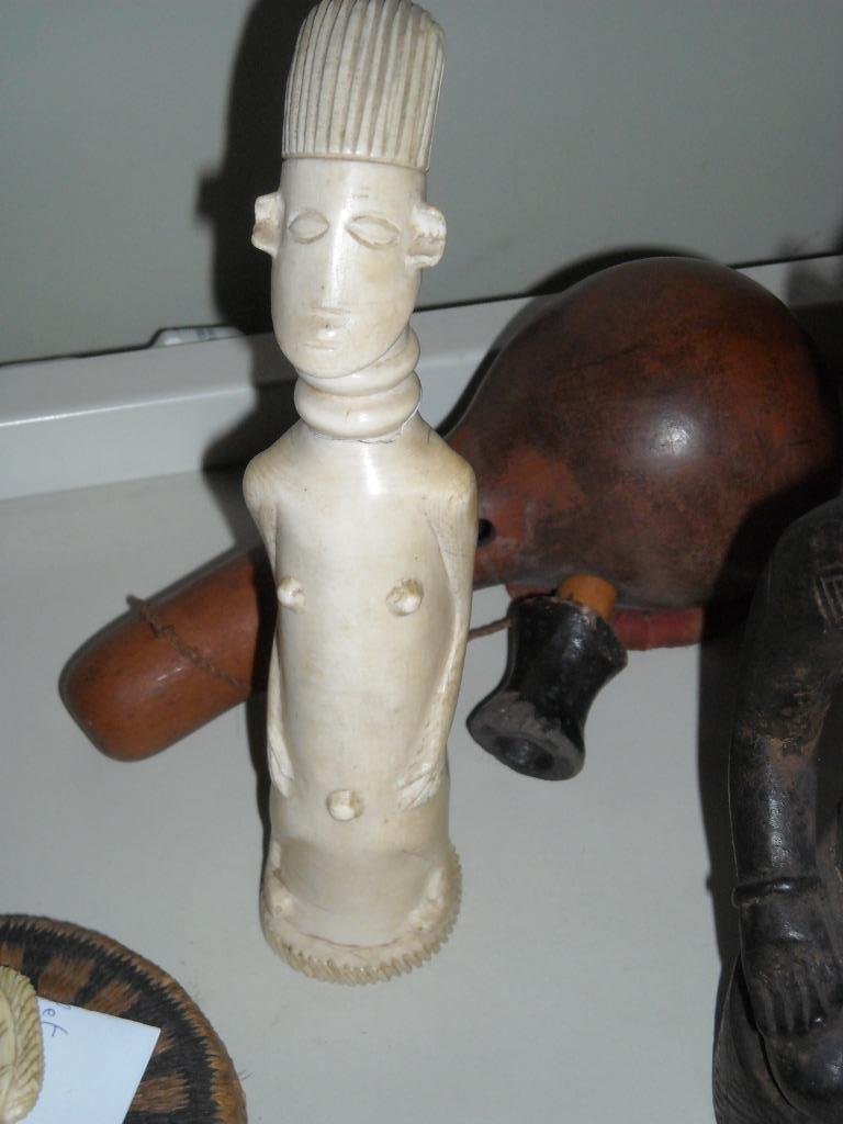 MANGBETU beeldje uit DRC Congo, Antiek en Kunst, Ophalen