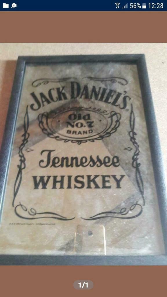 Cadre whisky jack daniels, Ophalen of Verzenden, Zo goed als nieuw