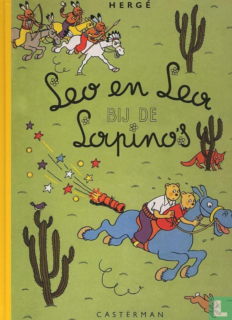 Leo & Lea bij de Lapino's Facsimile uitgave, Boeken, Eén stripboek, Nieuw, Ophalen of Verzenden, Herge