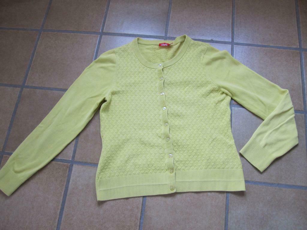 Libelle kanarie geel vest maat L  100 % katoen, Geel, Maat 42/44 (L), Liberty Island, Ophalen of Verzenden