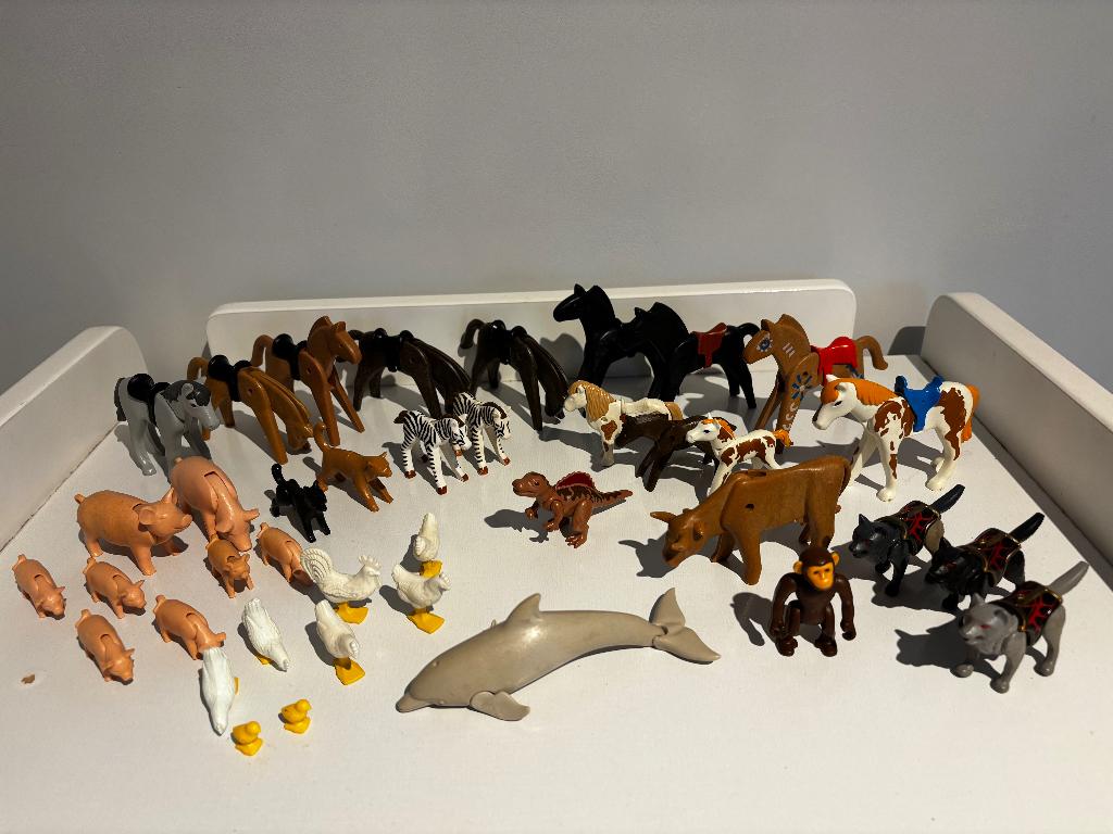 lot playmobil dieren allerlei, Kinderen en Baby's, Speelgoed | Playmobil, Ophalen of Verzenden, Gebruikt, Los Playmobil