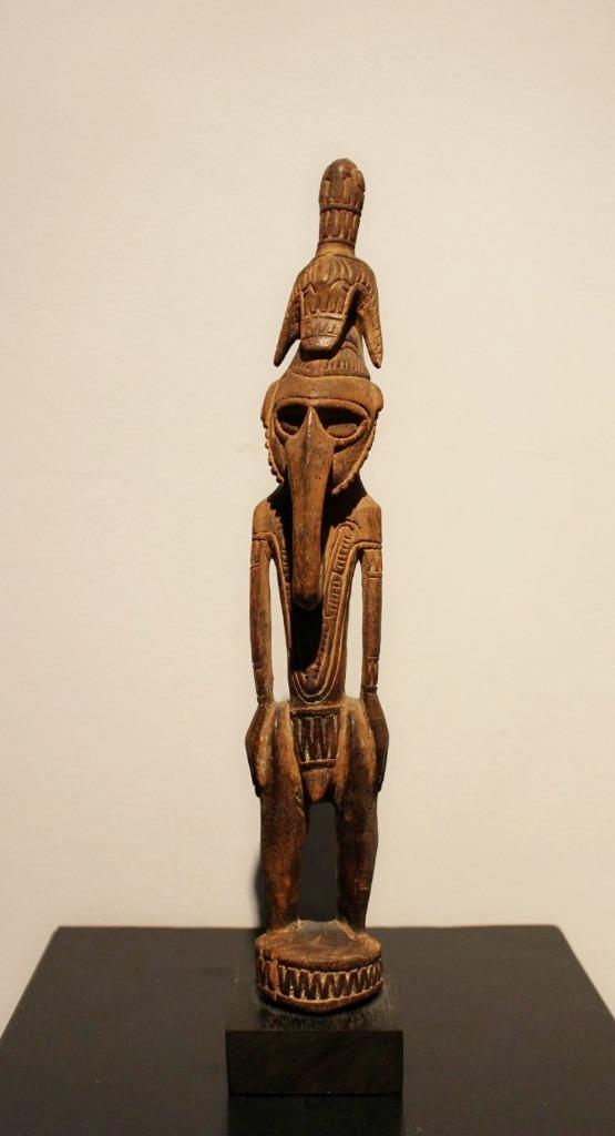 OUD BEELD IATMUL SEPIK PAPOEA NIEUW GUINEA PNG, Antiek en Kunst, Ophalen of Verzenden