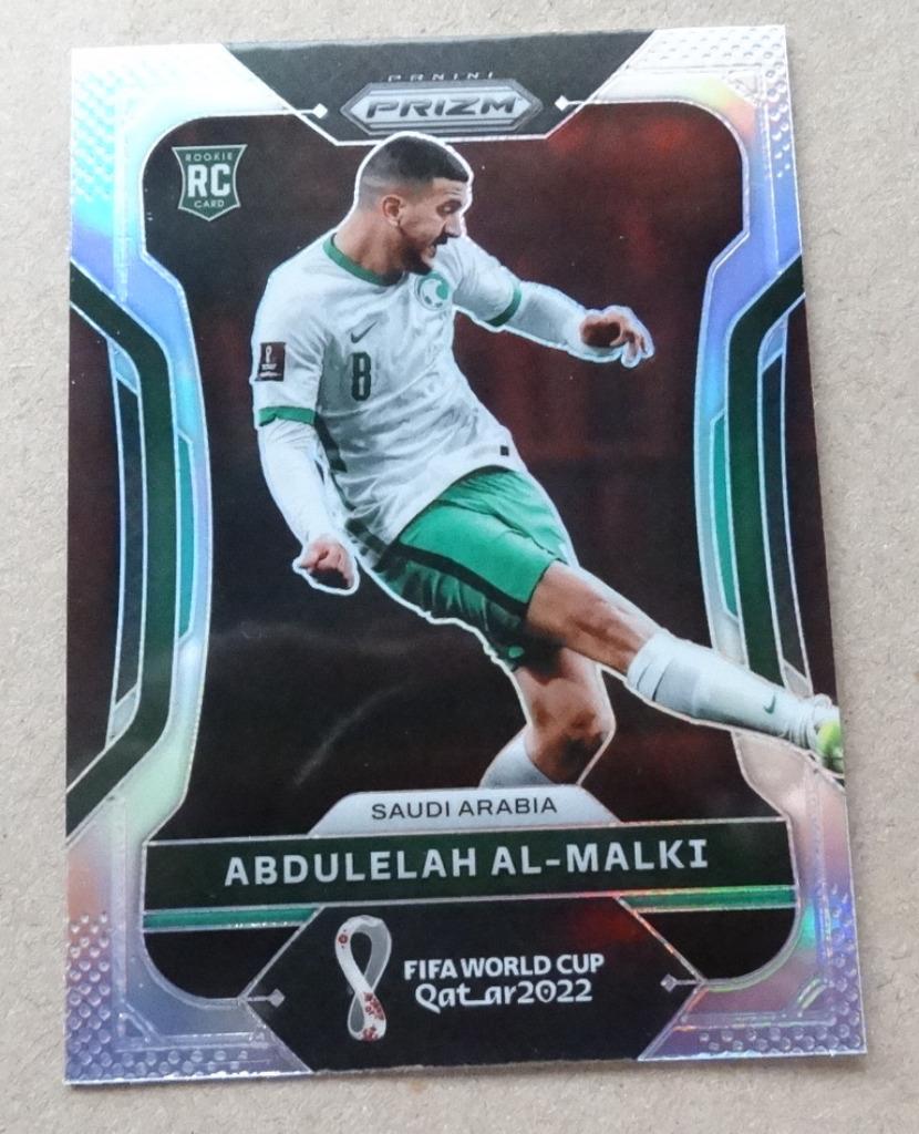 ABDULELAH AL-MALKI RC - Panini Prizm FIFA WC Qatar #211, Verzamelen, Verzenden, Zo goed als nieuw, Spelerskaart