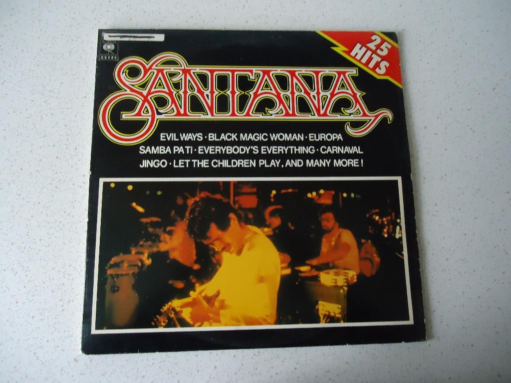 Dubbel LP van "Santana" 25 Hits anno 1978., Ophalen of Verzenden, Gebruikt, 12 inch