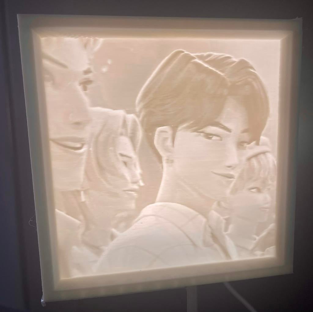 Kpop Huntrix 3D-ledbox, Ophalen of Verzenden, Nieuw, Overige materialen