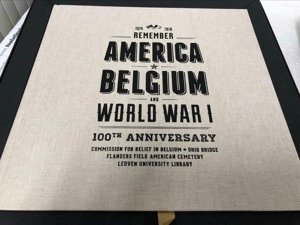 Livre America Belgium 1914 - 1918 100ème anniversaire, Zo goed als nieuw