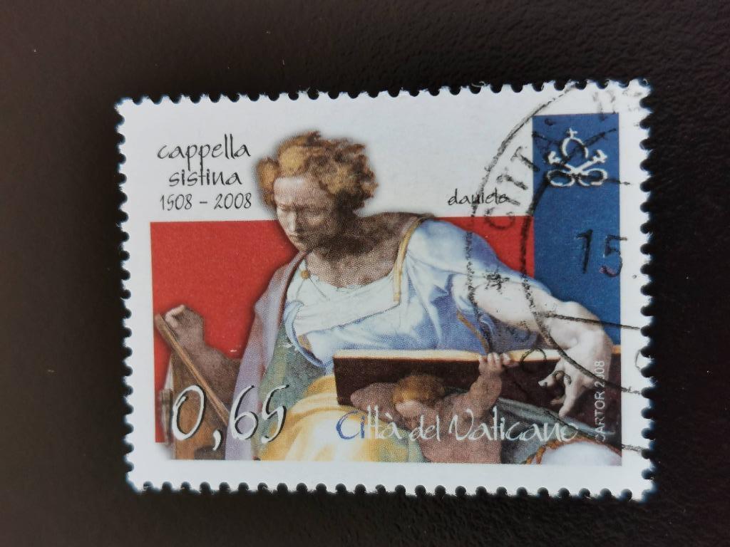 Cité du Vatican 2008 - Chapelle Sixtine, Michel-Ange, Enlèvement ou Envoi, Affranchi