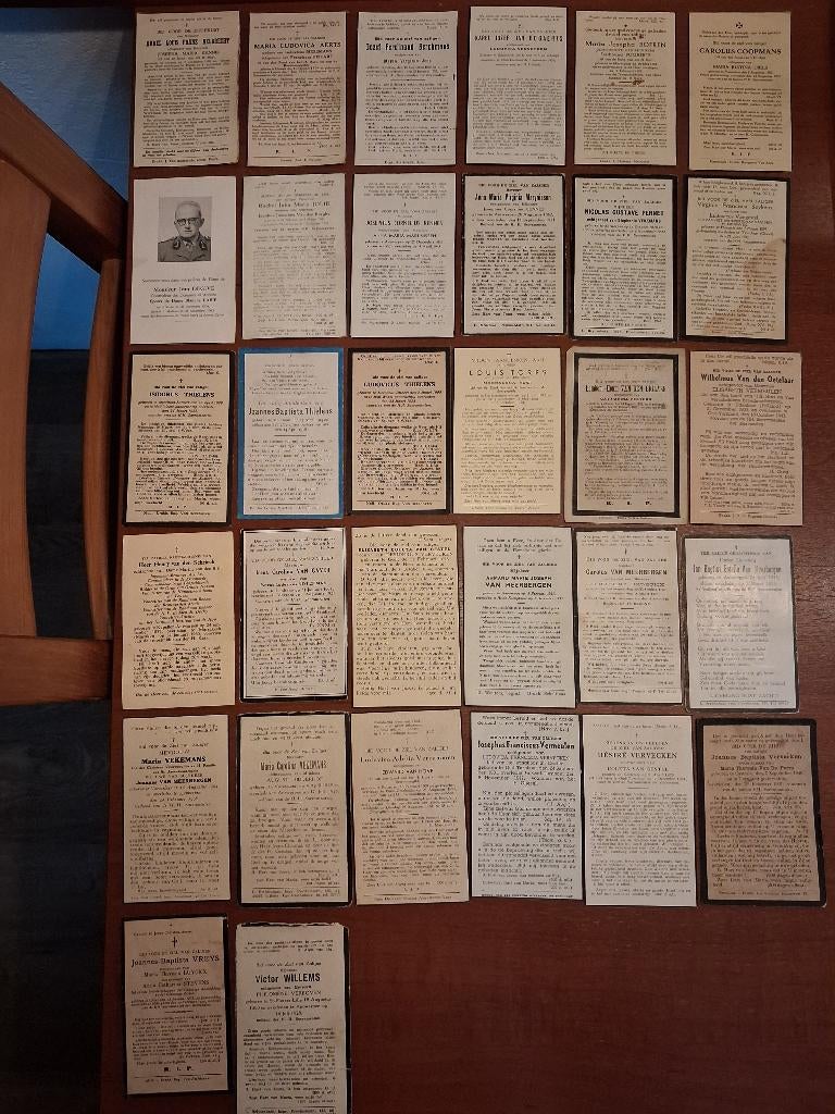 Lot van 76 oude bidprentjes uit PROVINCIE ANTWERPEN, Ophalen of Verzenden, Bidprentje
