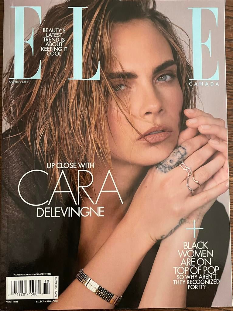 Elle Canada Cara Delevigne, Ophalen of Verzenden, Nieuw, Glossy