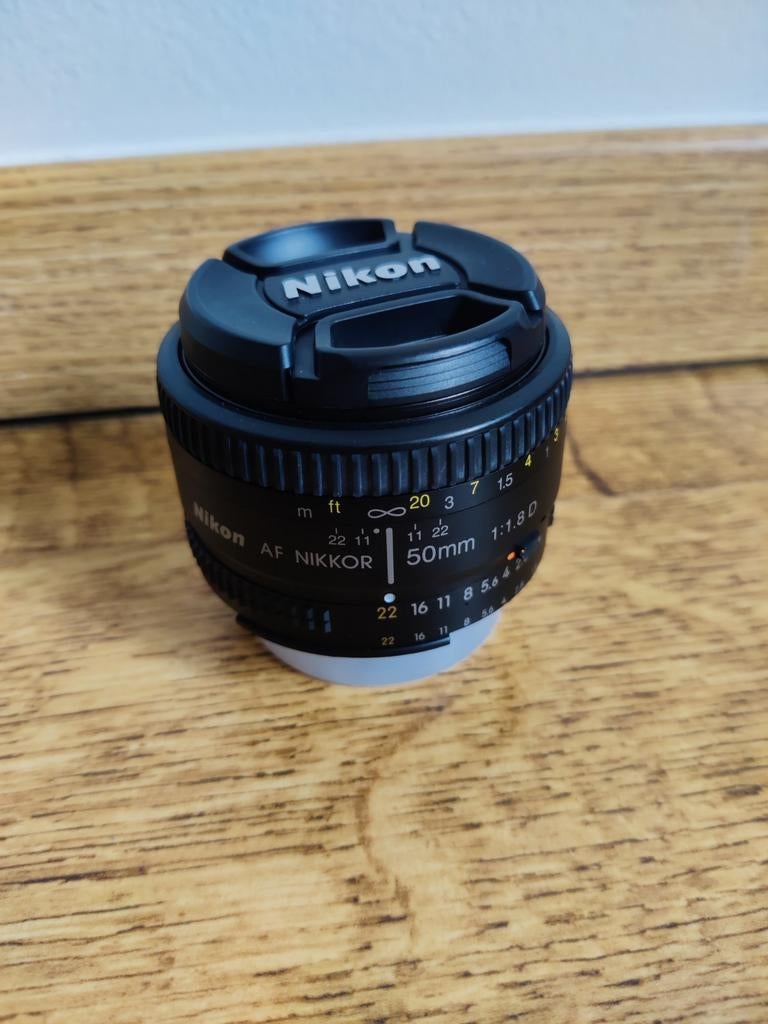 Nikkor AF-D 50mm F1.8, Enlèvement ou Envoi, Comme neuf