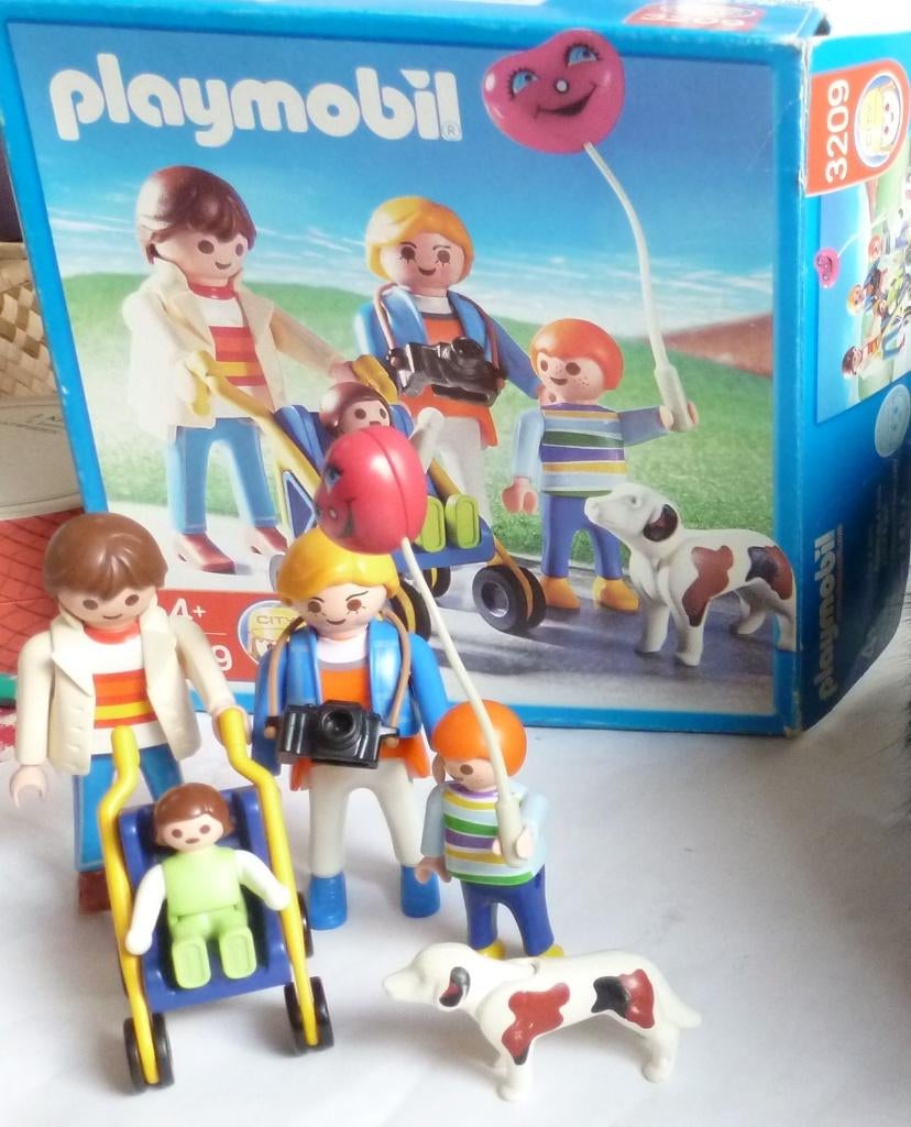 Playmobil gezin met baby op stap 3209, Enlèvement ou Envoi, Comme neuf