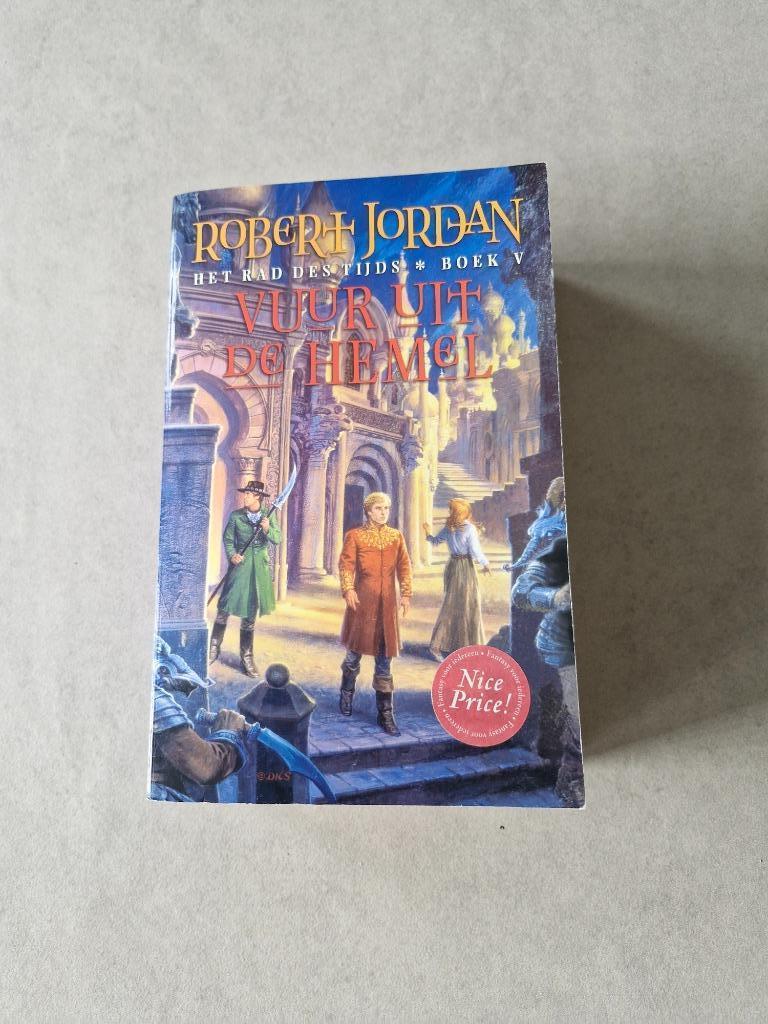 Het rad des tijds V : Vuur uit de hemel Robert Jordan, Verzenden, Gelezen, Robert Jordan