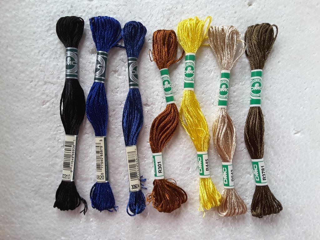 DMC Fil Rayonne à broder, Hobby & Loisirs créatifs, Enlèvement ou Envoi, Neuf, Broderies à la main, Fil à broder ou Soie