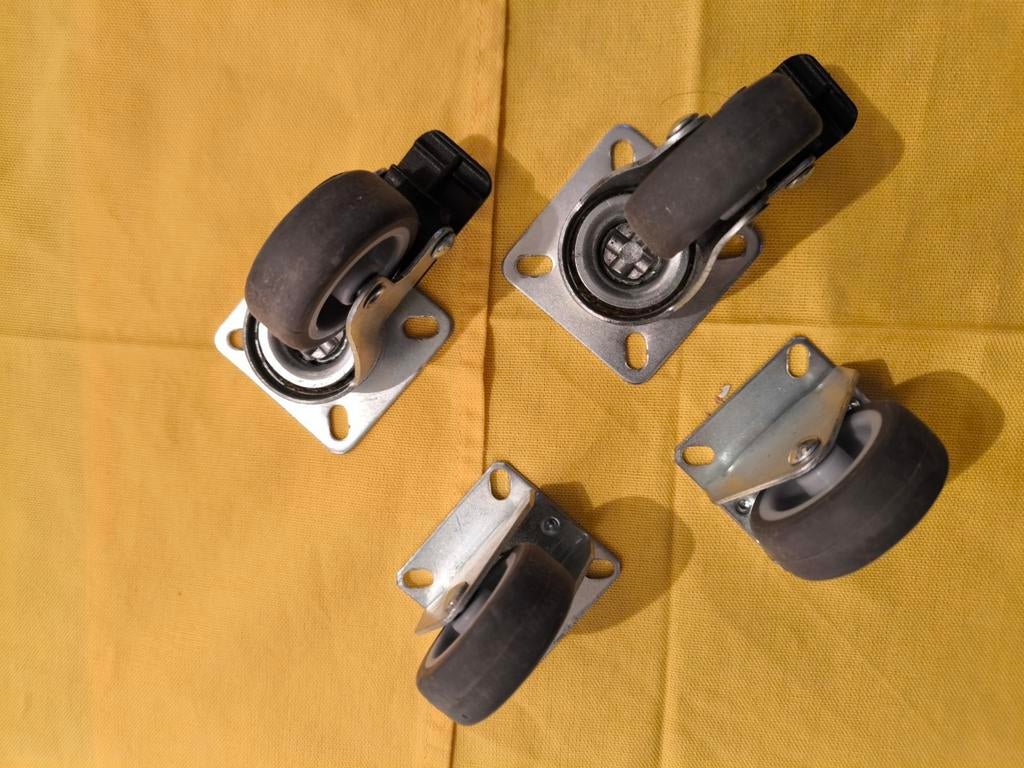 Roues petits meubles ou rack, Enlèvement ou Envoi, Comme neuf