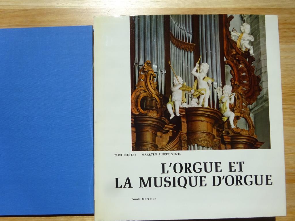 L'orgue et la musique d'orgue, Fonds Mercator, 1971 + 2 LP's, Ophalen of Verzenden, Overige onderwerpen, Flor Peeters, Zo goed als nieuw