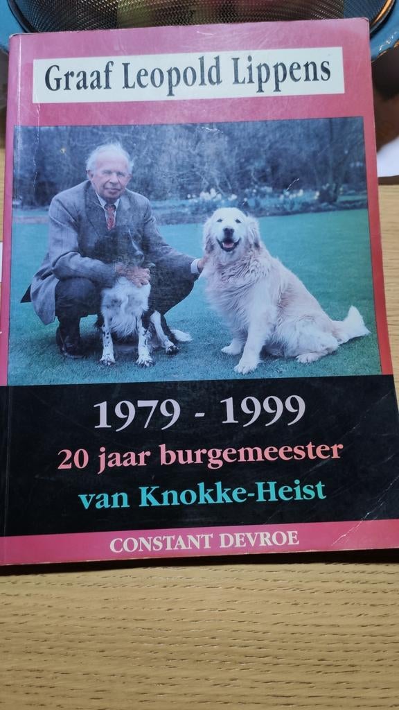 Graaf Léopold Lippens. Boek. Niet de vent zelf., Ophalen of Verzenden, Gelezen