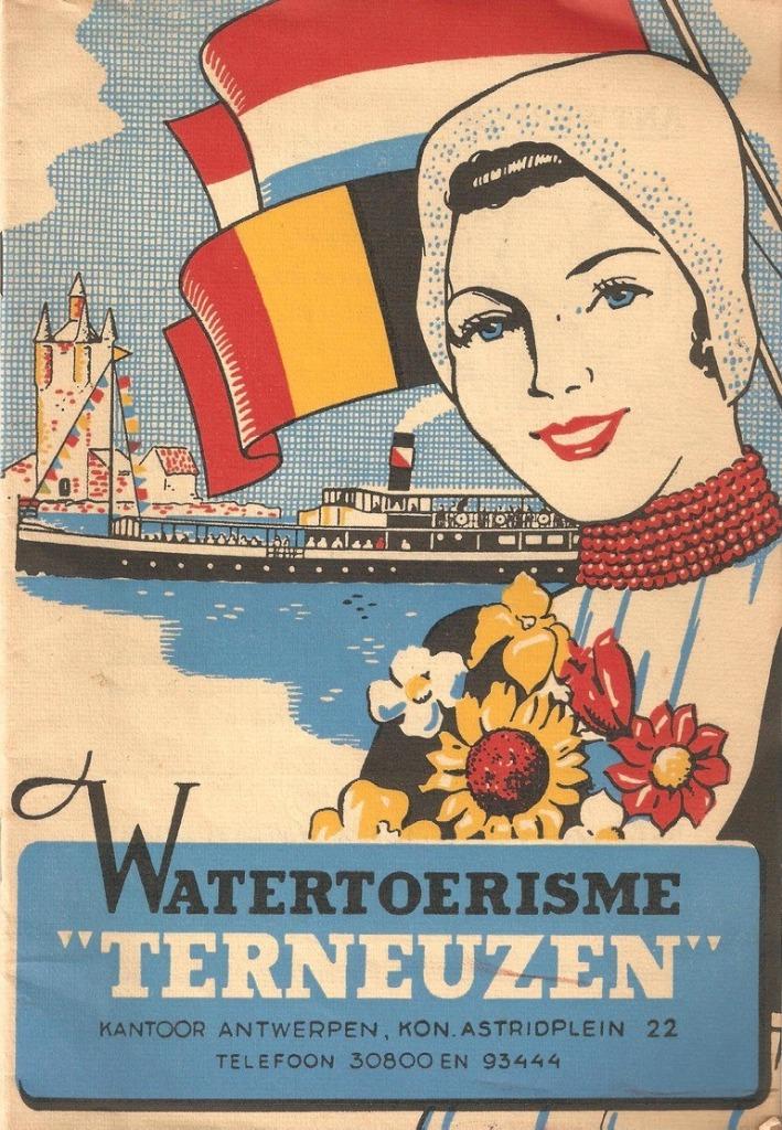 Boekje: Watertoerisme Terneuzen Gids Boot bateau, Boeken, Verzenden, 20e eeuw of later, Gelezen