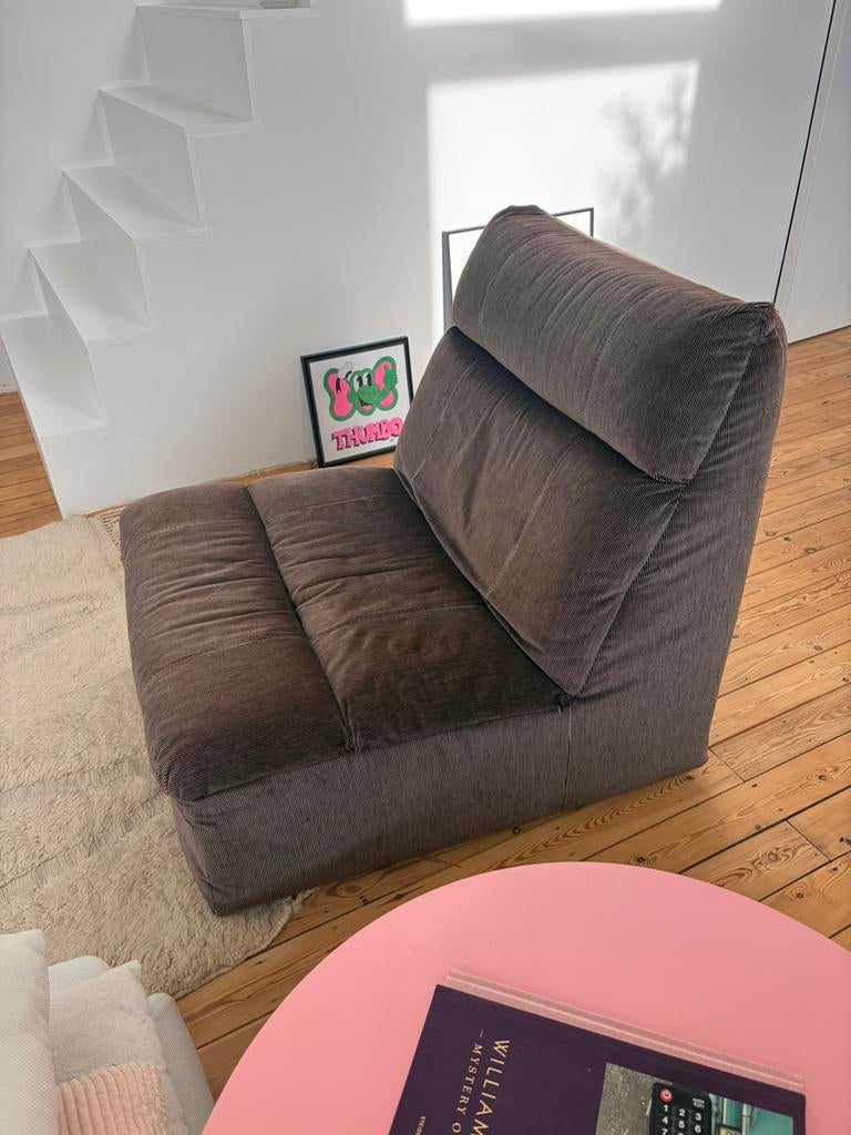 Vintage bulo fauteuil, Ophalen, Zo goed als nieuw