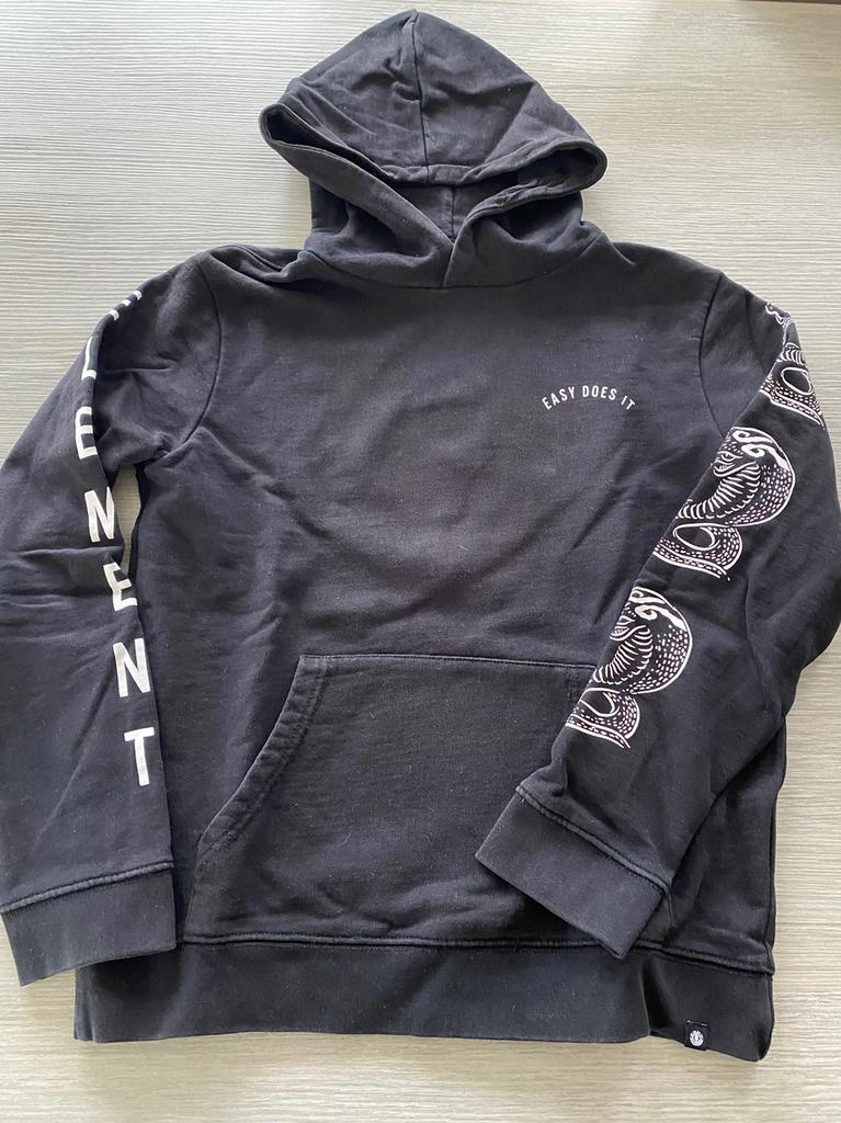 Hoodie Element - maat 164 (L-14 jaar), Kinderen en Baby's, Trui of Vest, Ophalen of Verzenden, Zo goed als nieuw, Jongen