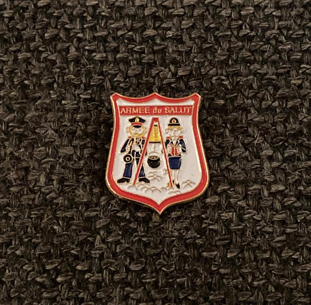 PIN - ARMEE DU SALUT - LEGER DES HEILS, Verzamelen, Speldjes, Pins en Buttons, Verzenden, Gebruikt, Overige onderwerpen, Speldje of Pin