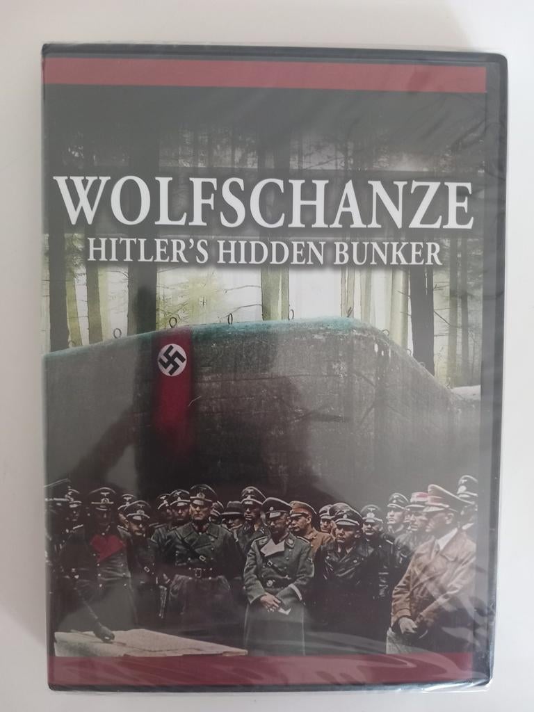 Dvd Wolfschanze Hitler's hidden bunker (Oorlogsdocumentaire), Ophalen of Verzenden, Nieuw in verpakking, Oorlog of Misdaad