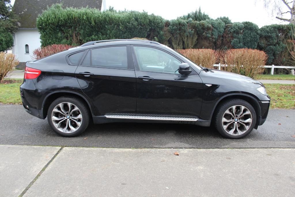 X6 Xdrive 35d Nieuwe motor 80.000 km, Auto's, Automaat, Zwart, 2993 cc, Zwart