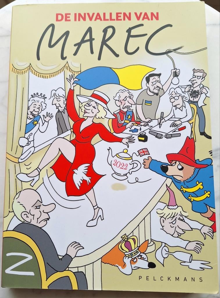 De invallen van Marec, cartoons 2022, Boeken, Humor, Ophalen of Verzenden, Zo goed als nieuw, Cartoons