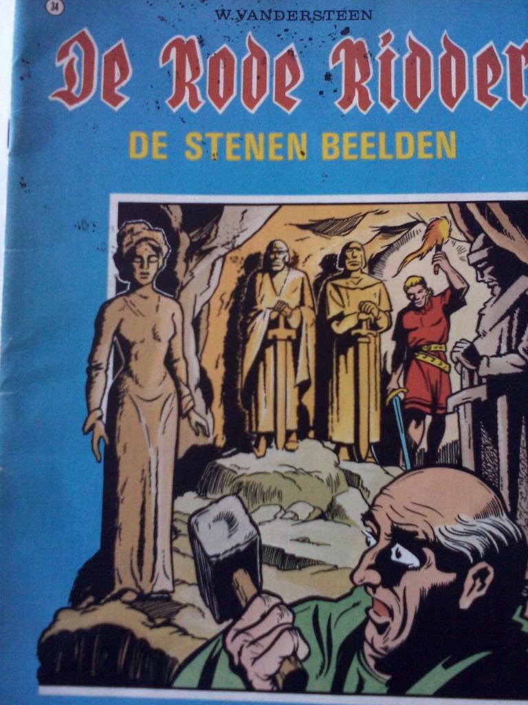 DE RODE RIDDER. De stenen beelden. nr 34. Strip, Livres, BD, Utilisé, Une BD, Enlèvement ou Envoi