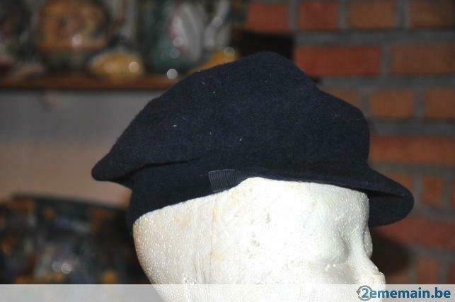 casquette feutrine bleu, Enlèvement ou Envoi, Utilisé